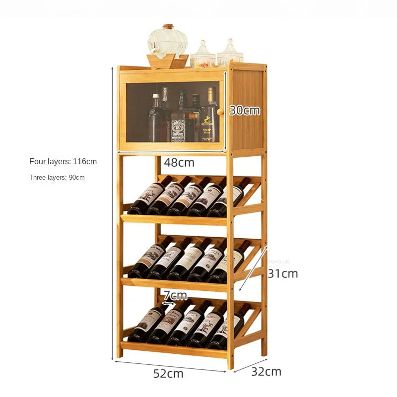 European Bar Wine Cabinet Showcase