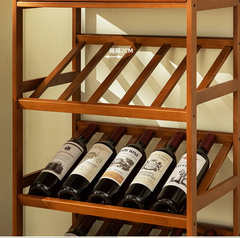 European Bar Wine Cabinet Showcase