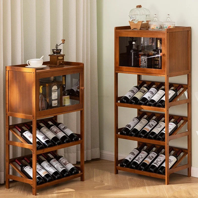 European Bar Wine Cabinet Showcase