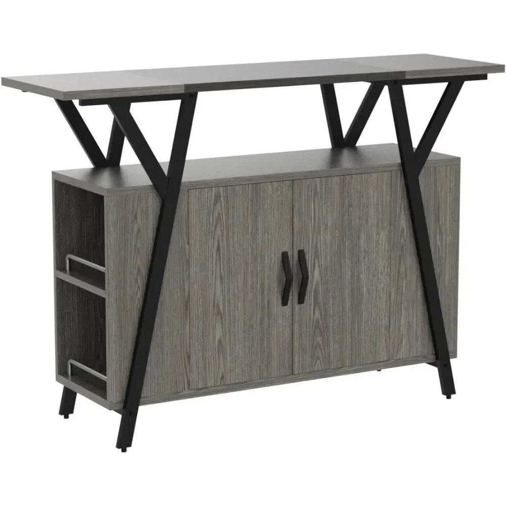 Sideboard Bar Cabinet with Adjustable Shelf