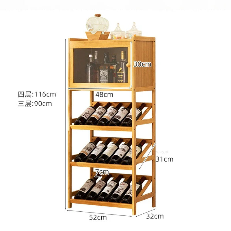 European Bar Wine Cabinet Showcase